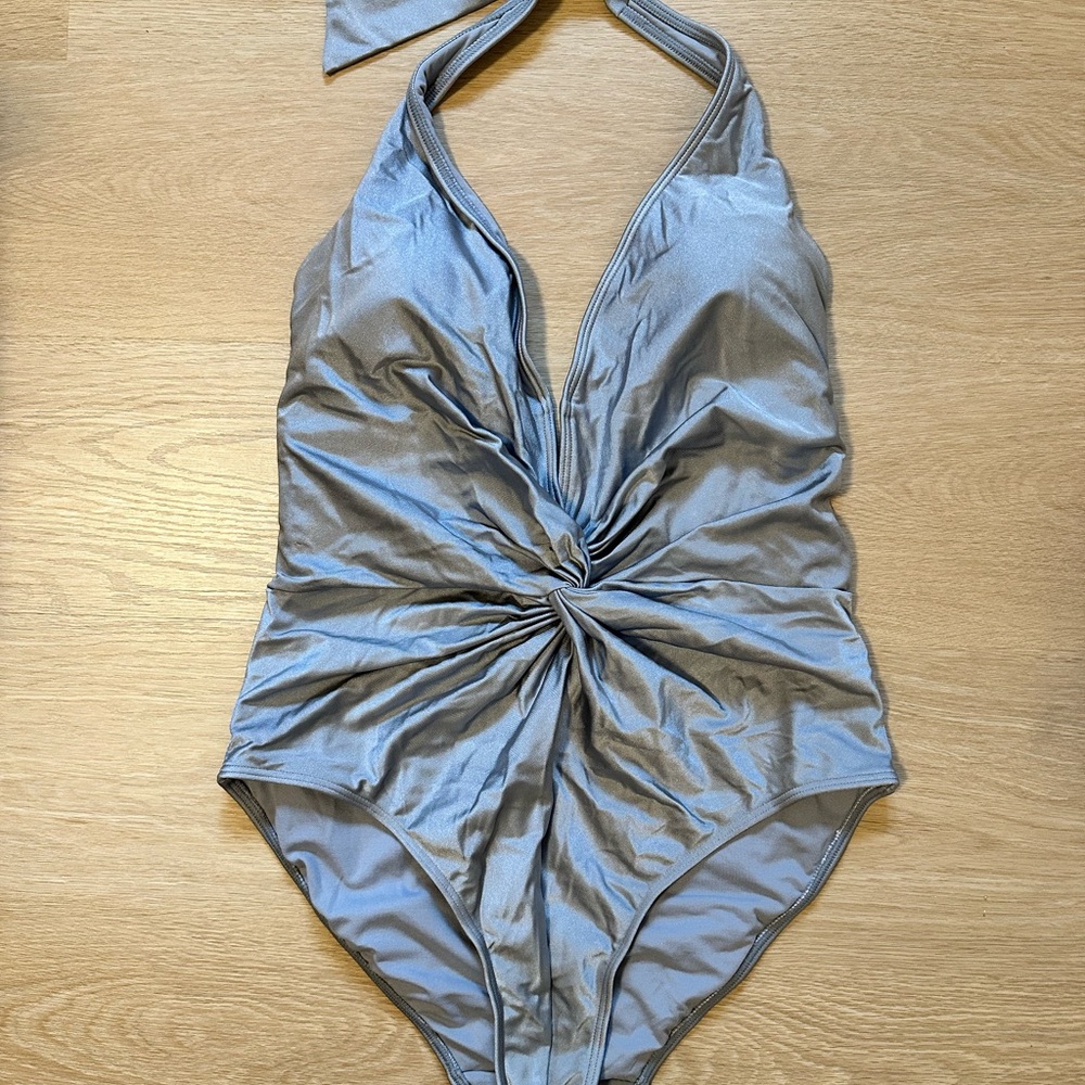 NWT Ted Baker Silver One Piece